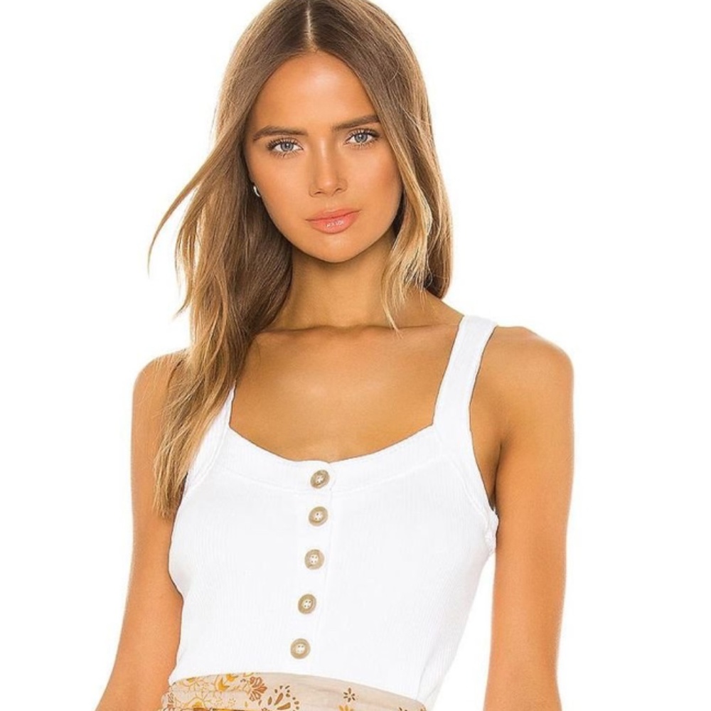 Free People Bridget Ribbed Tank